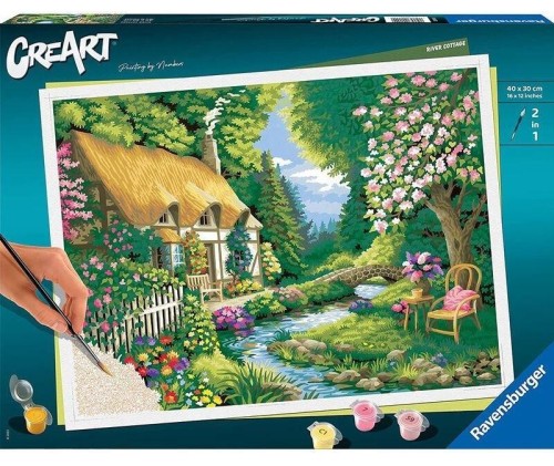 CreArt Premium: Domek nad rzeką, Ravensburger