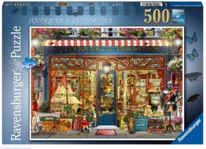 PUZZLE 500 WITRYNA Z ANTYKAMI, RAVENSBURGER