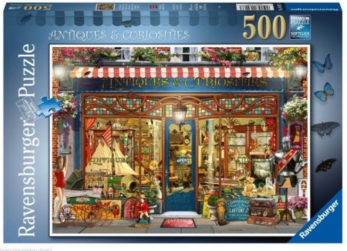 Puzzle 500 Witryna z Antykami, Ravensburger