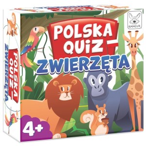 POLSKA QUIZ ZWIERZĘTA 4+, KANGUR