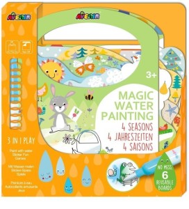 MAGICZNE WODNE KOLOROWANIE - 4 PORY ROKU, AVENIR