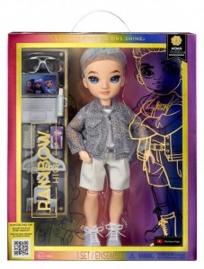 RAINBOW HIGH FASHION DOLL AR PURPLE, MGA