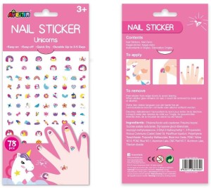 NAKLEJKI NA PAZNOKCIE - JEDNOROŻEC, AVENIR