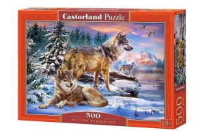 PUZZLE 500 WOLFISH WONDERLAND CASTOR, CASTORLAND