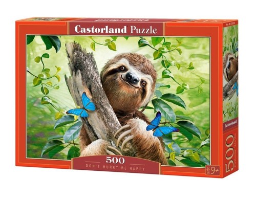 Puzzle 500 Don't Hurry Be Happy CASTOR, Castorland