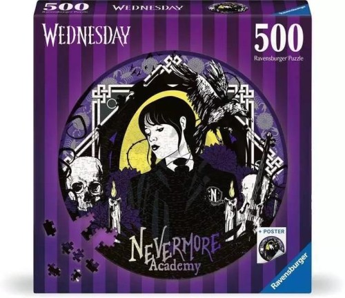 Puzzle 500 Wednesday, Ravensburger
