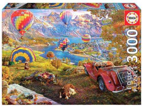 Puzzle 3000 Start balonów G3, Educa