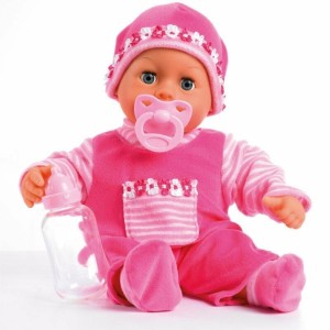 LALKA FIRST WORDS BABY RÓŻOWA, BAYER DESIGN