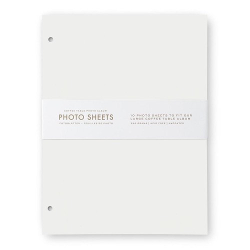 Papier do fotoalbumu L biały 10szt, PRINTWORKS
