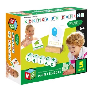 KOSTKA PO KOSTCE. PISANIE 5 KOSTEK, MULTIGRA