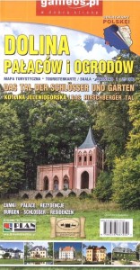 MAPA TURYSTYCZNA - DOLINA PAŁACÓW I OGRODÓW