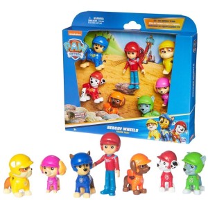 PSI PATROL ZESTAW PREZENTOWY FIGUREK 7SZT