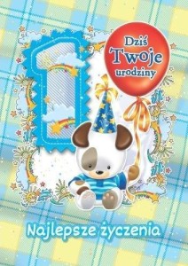 KARTKA OKOLICZNOŚCIOWA URODZINY ROCZEK MF01