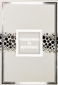 KARTKA PODZIĘKOWANIA ZA WSPÓŁPRACĘ V05