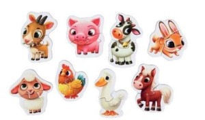 PUZZLE ZWIERZĘTA GOSPODARSKIE, CUBIKA