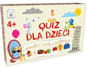QUIZ DLA DZIECI 4+, KANGUR