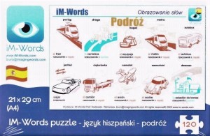 IM-WORDS PUZZLE 120 HISZPAŃSKI - PODRÓŻ
