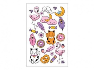 TATUAŻ KOTY 8,5X13CM, MFP