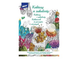 KOLOROWANKA ANTYSTRESOWA KAKTUSY I SUKULENTY