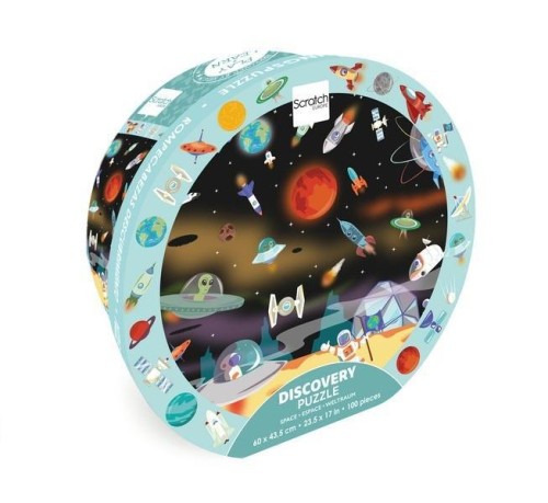 Puzzle 150 obserwacyjne Kosmos, Scratch