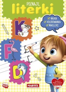 POZNAJĘ LITERKI Z NAKLEJKAMI, KATARZYNA SALAMON