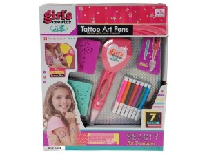 ZESTAW DO ROBIENIA TATUAŻY Z FLAMASTRAMI, ADAR