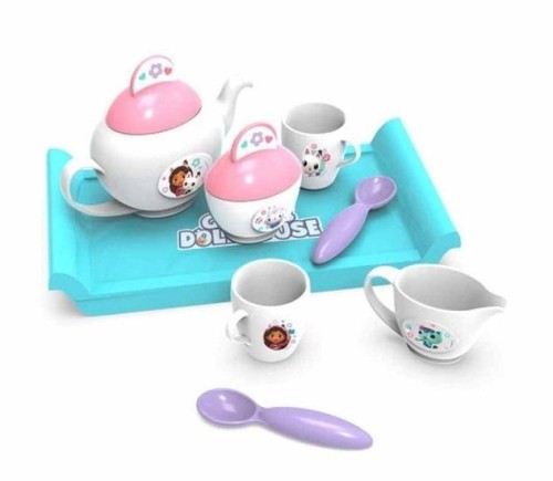 Taca z zastawą Koci Domek Gabi, Smoby