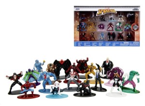 JADA SPIDER-MAN METAL FIGURKI 18 PAK 4CM, JADA