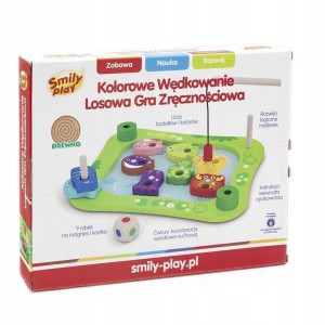 KOLOROWE WĘDKOWANIE, SMILY PLAY
