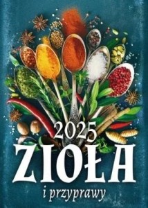 KALENDARZ 2025 ŚCIENNY WIELOPLANSZOWY ZIOŁA