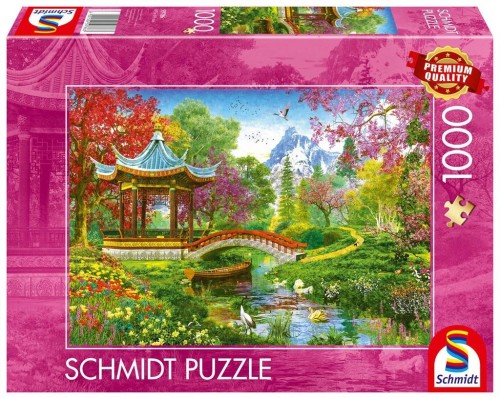 Puzzle PQ 1000 Japoński ogród G3, Schmidt