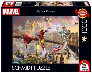 PUZZLE PQ 1000 THOMAS KINKADE IRON MAN MARVEL G3