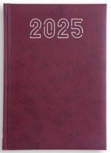 KALENDARZ 2025 A5 STANDARD BORDOWY