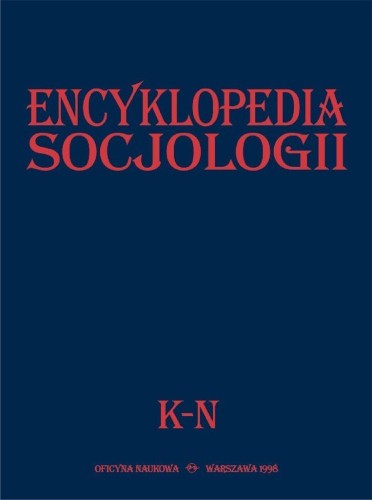 Encyklopedia socjologii T.2 K-N, praca zbiorowa