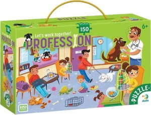 PUZZLE 150 ZAWODY. WETERYNARZE, DODO