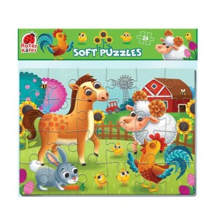 PUZZLE PIANKOWE ZWIERZĘTA DOMOWE, ROTER KAFER