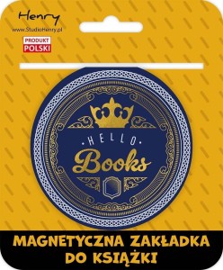 ZAKŁADKA MAGNETYCZNA KULKA 2 HELLO BOOKS, HENRY
