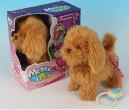 PIESEK ZE SMYCZĄ NA BATERIE, MACYSZYN TOYS