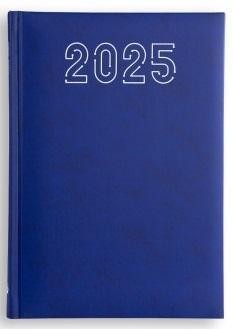 Kalendarz 2025 A5 standard granatowy