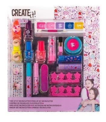 Zestaw Make-up neon brokat CREATE IT!, Canenco