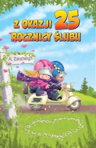 KARNET OKOLICZNOŚCIOWY ROCZNICA ŚLUBU 25