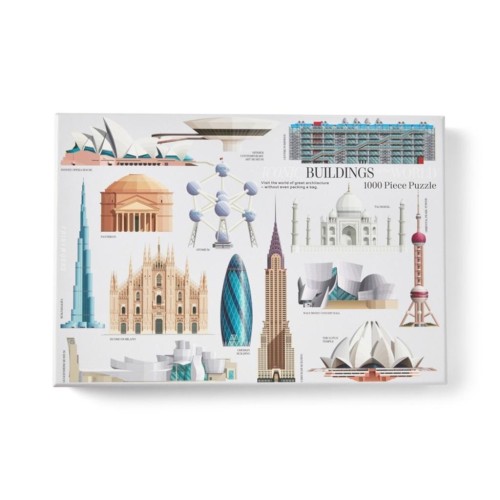 Puzzle 1000 Iconic Buildings, PRINTWORKS