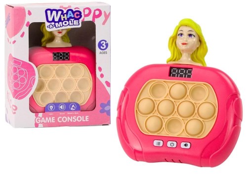 Gra zręcznościowa rózowa, Leantoys