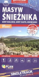 MAPA SYNTETYCZNA - MASYW ŚNIEŻNIKA 1:40 000
