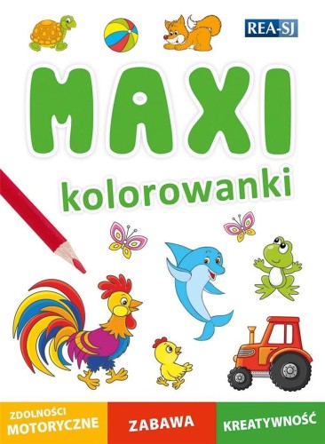 MAXI. Kolorowanki, praca zbiorowa