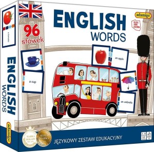 ENGLISH WORDS - JĘZYKOWY ZESTAW EDUKACYJNY