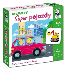 KAPITAN NAUKA. MEMORY SUPER POJAZDY, KAPITAN NAUKA