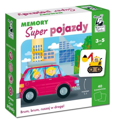 Kapitan Nauka. Memory Super pojazdy, Kapitan Nauka