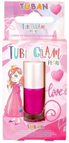 Lakier do paznokci Tubi Glam różowy perłowy, Tuban