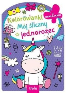 KOLOROWANKA Z WYKROJNIKIEM. MÓJ ŚLICZNY JEDNOROŻEC